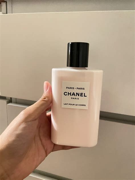 lait corps chanel|Chanel body lotion.